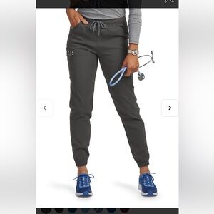 Carhartt Women’s Flex Peak Cargo Jogger Scrub Pants - pewter gray